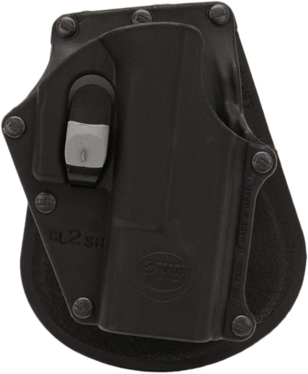 Fobus GL2DPH Digital Path Holster for Glock 17, 19, 19X, 22, 23, 31, 32, 34, 35, Right Hand Paddle, Large