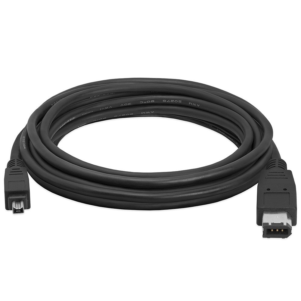 Mak World 4 Pin to 6 Pin FireWire 400 to Fire-Wire 600 4-6 ilink IEEE 1394 Cable for Digital Camera 1.2M - Black (B08666PNFN) Amazon Price History, Amazon Price Tracker