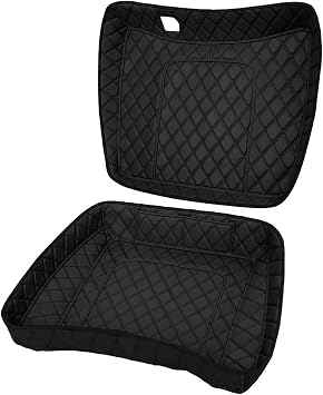 Tour Pack Liners for Harley Razor Tour Pack 2014-2025 With Pockets Black Thread Stitching
