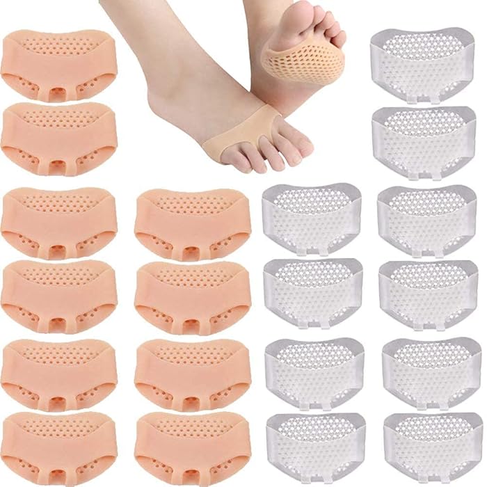 Buy Metatarsal Pads10 Pair Foot Pads Breathable & Soft Gel Ball of