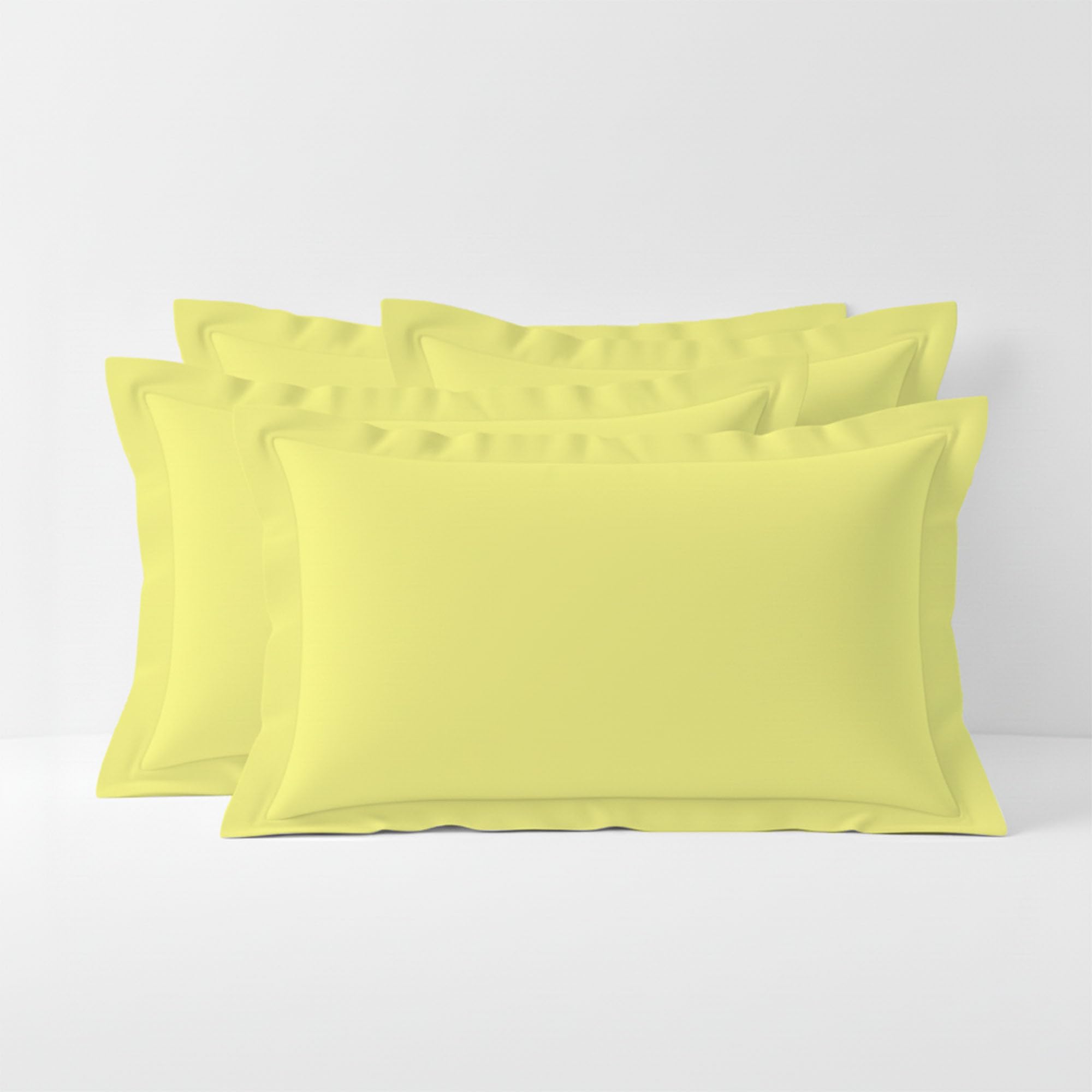 BloomBedding 400 Thread Count 100% Egyptian Cotton Oxford Pillowcases 4 Pack Soft Quality & Breathable Pillowcases For Everyday Use