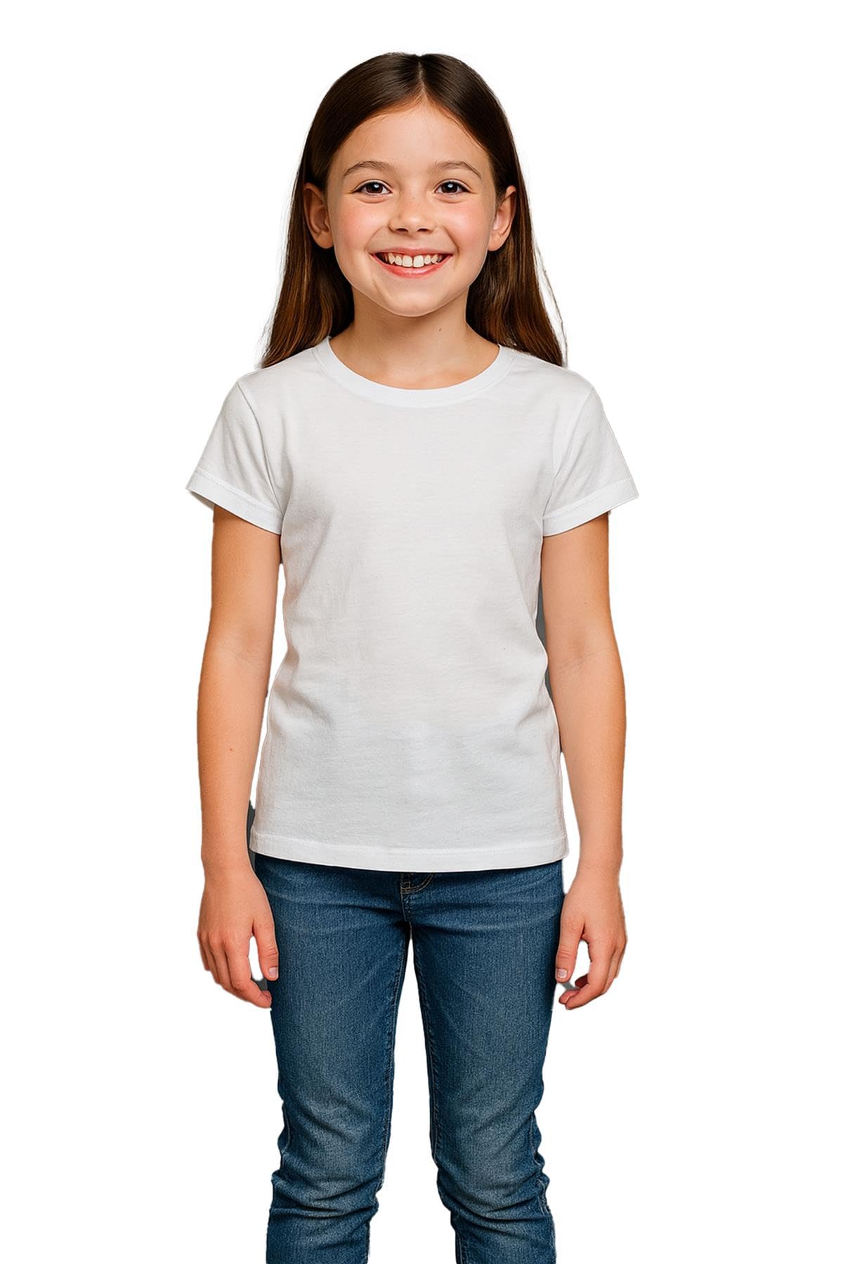 A2Z 4 Kids Girls Shirts Cotton Solid Tie-dye Short Sleeve Top