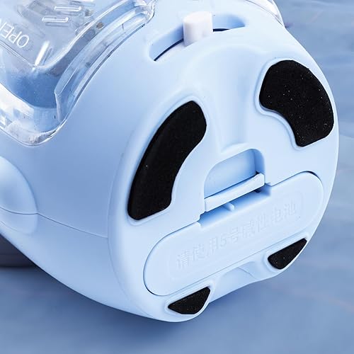 Miniatura 7 de M&G Mini sacapuntas eléctrico, sacapuntas portátil, diseño de gato, con bateríaUSB de doble potencia para lápices, niños, estudiantes, hogar, aula,