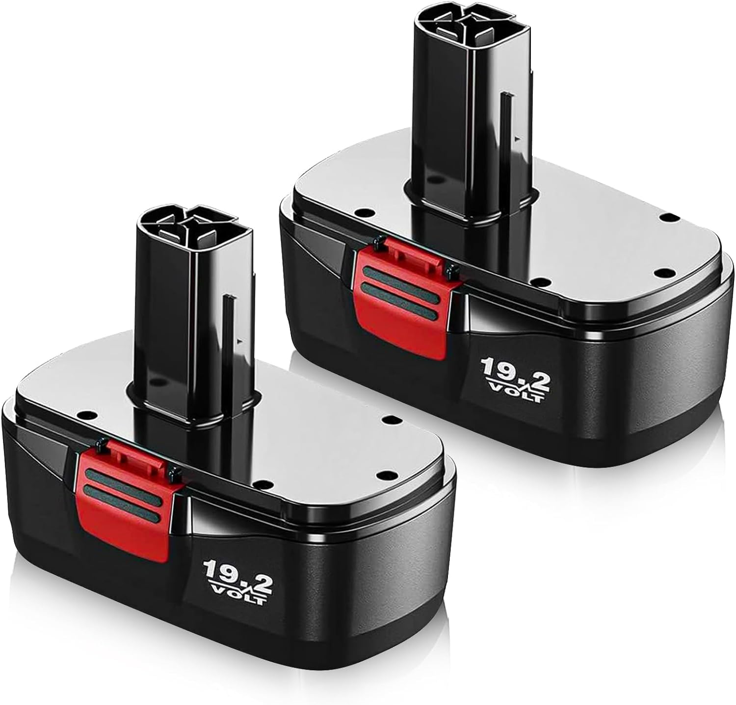 Upgraded 19.2 Volt 3.6Ah Ni-MH Replacement Battery Compatible with Craftsman C3 DieHard 130279005 130279003 130279017 315.113753 315.115410 315.11485 1323903 1323517 Cordless Power Tools 2 Pack