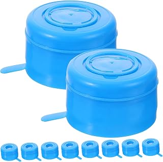 10pcs Reusable Water Jug Caps Sealing Lids for Water Containers Flexible and Replacement Caps for Recycling and Preventing Overflow