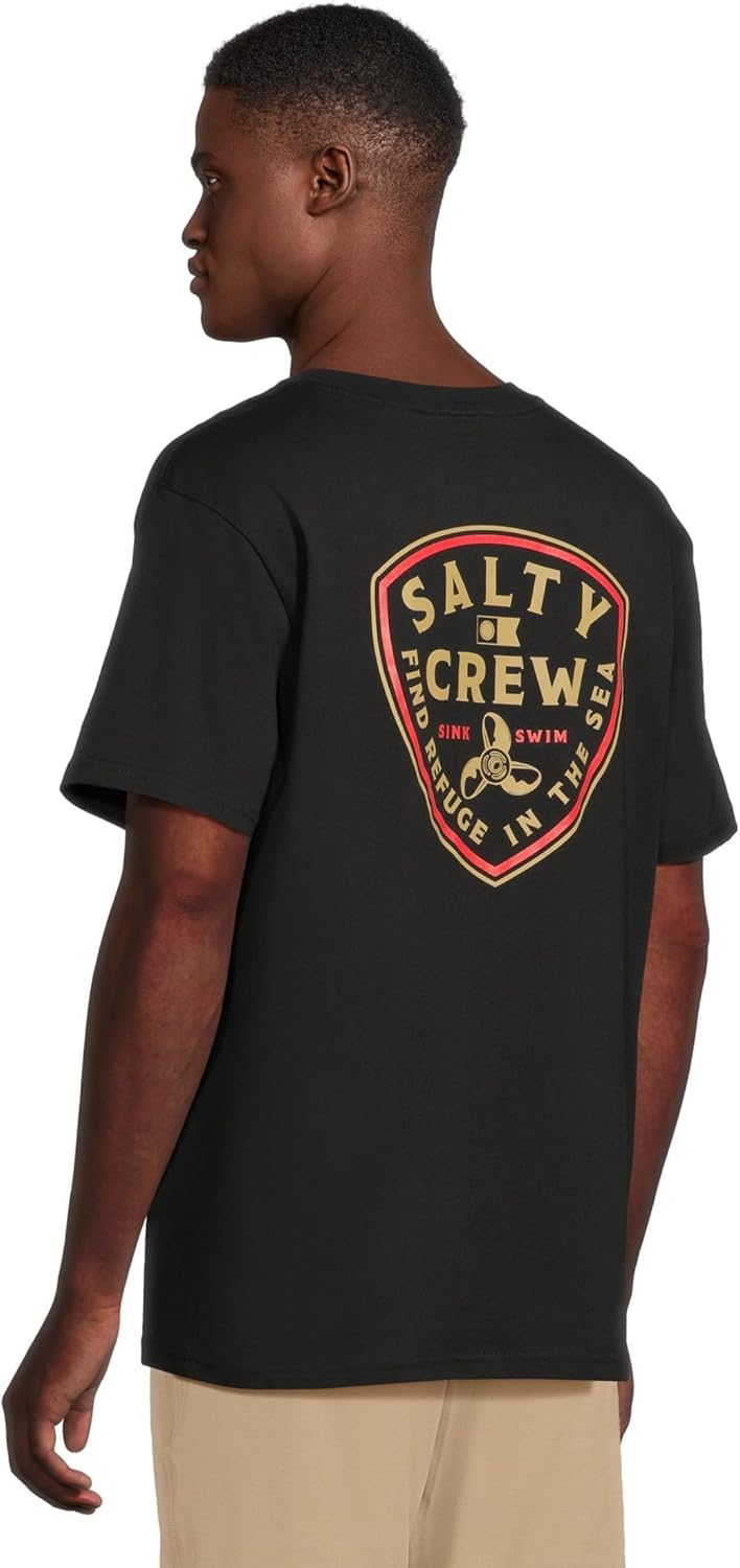 Salty Crew Mens Rotor Classic Short Sleeve Tee - Image 3
