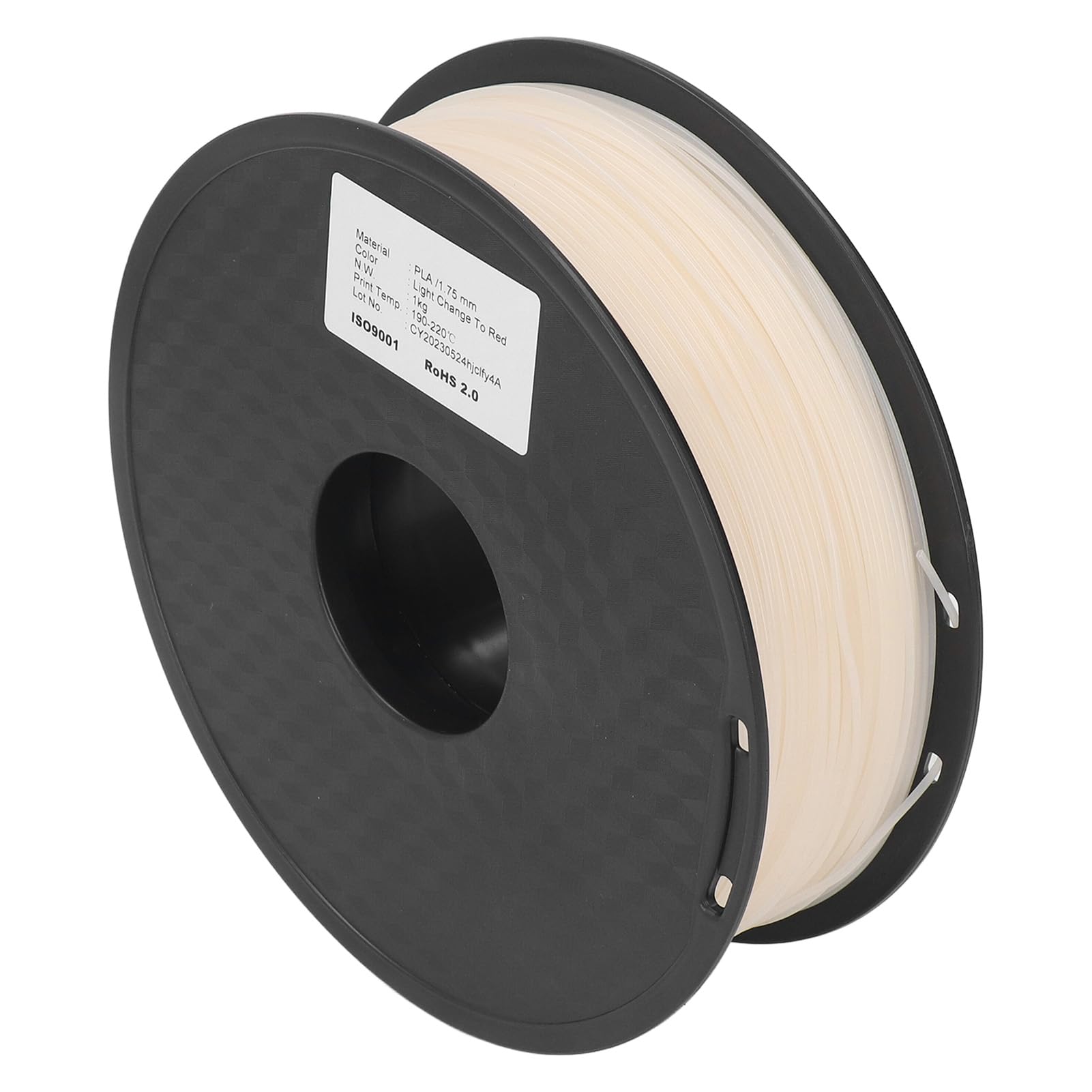 Filament do drukarki 3D PLA fotochromowy czerwony 1,75 mm Premium, wysokowydajny materiał eksploatacyjny do druku 3D do modelowania DIY Crafting Doskonała przezroczystość