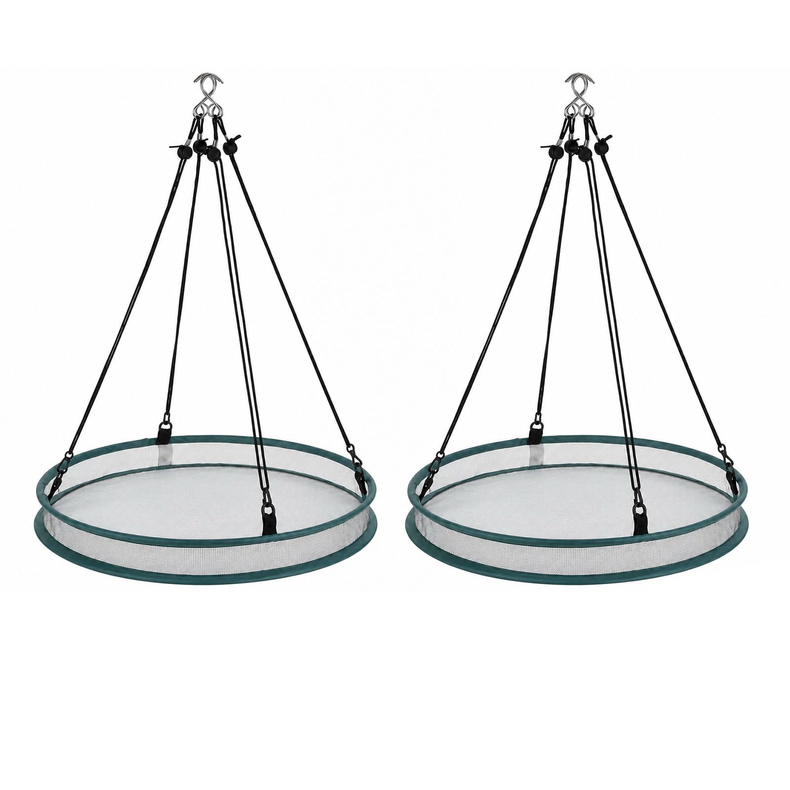 2 PCS Bird Seed Catcher, Hanging Bird Feeder Tray for Clean Garden Feeding