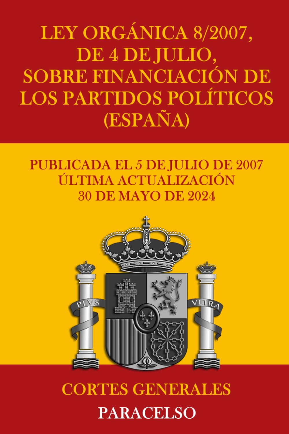 Ley Orgánica 8/2007, de 4 de julio, sobre financiación de los partidos políticos (España)