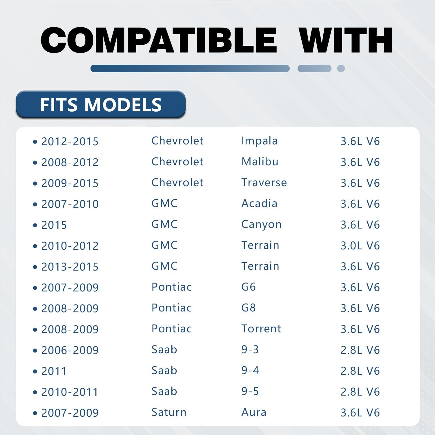 KELOKE 4PCS Variable Valve Timing VVT Sprocket Compatible with 2007-2016 Buick Enclav & Cadillac ATS CTS SRX STS XTS & Chevy Camaro & GMC & Pontiac & Saab & Saturn & Suzuki, Replace# 12624464 12626160