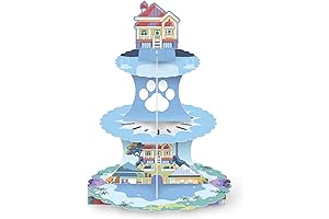 Bluey Birthday Cupcake Stand for Party Supplies