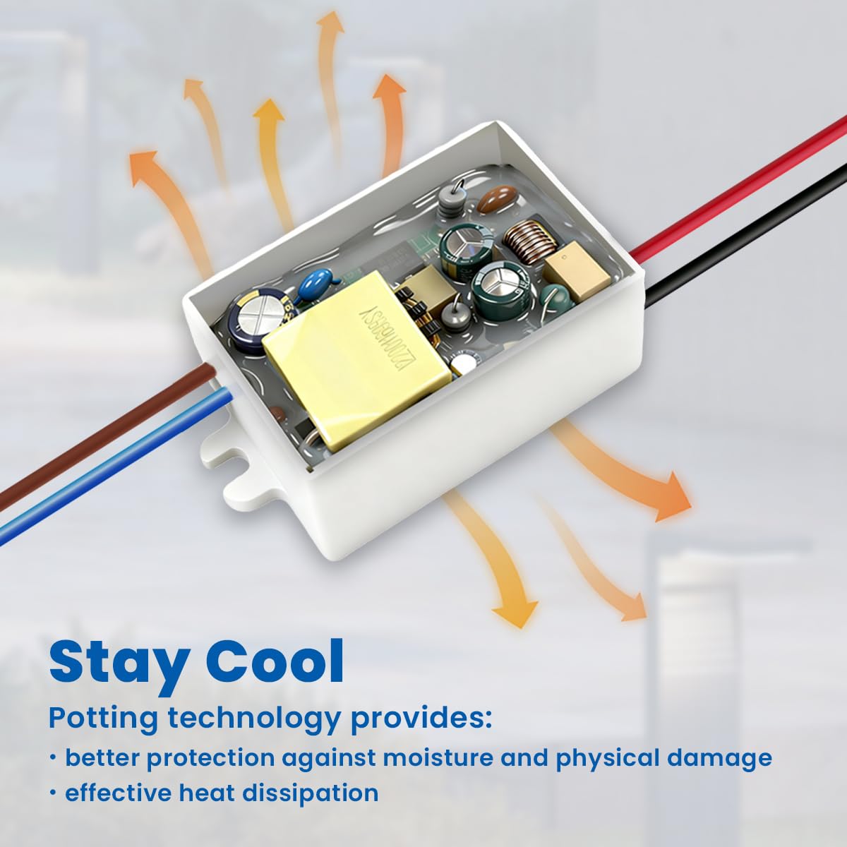 DR350-20 - Alimentatore Per LED A Corrente Costante Barra Din 350mA 20W 25-56V Dimmerabile 1-10V - Alpha Elettronica - Foto 9