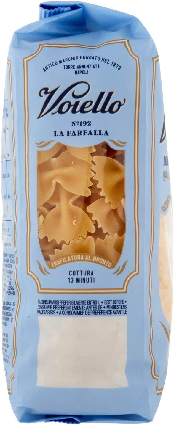 Voiello Pasta Pasta Paquete de prueba 100% italiana 10 x 500 g + Polpa Italian Gourmet 400 g