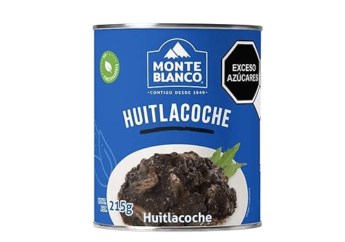 Miniatura 5 de Cuitlacoche Monte Blanco - Huitlacoche - Smut de maíz mexicano - 17.5 onzas (7.58oz), 7.58oz