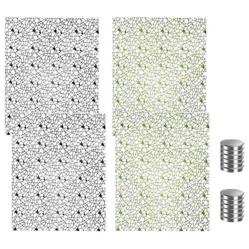 Jumping Spider Enclosure Climbing Web - 19.69 Inches PVC | Reptile Toy, Praying Mantis Enclosure Decor, Spider Habitat Accessori