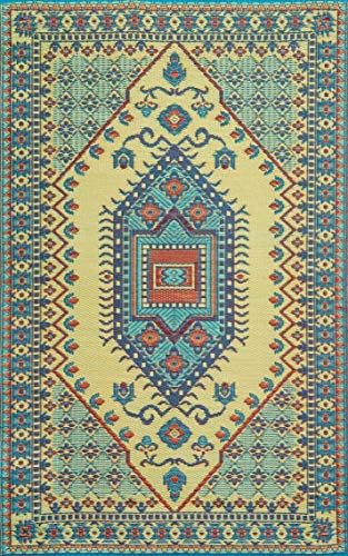 Mad Mats FM-OTU69-PL1 Outdoor Rug, 6'X 9', Plum