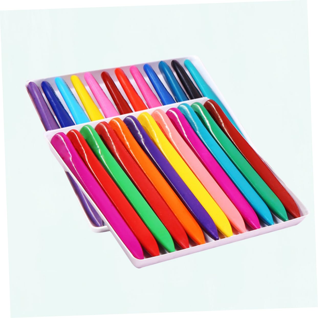BESPORTBLE 1 Set Colors Washable Wax Pencil for Crayons Stationery for Arts Crafts School Projects and Creative Fun