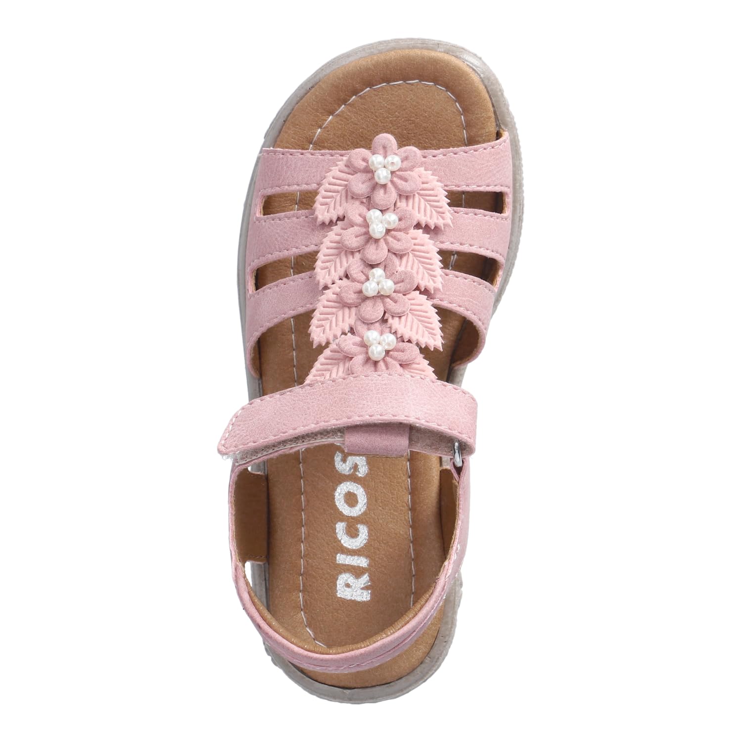 RICOSTA Mädchen Riemchensandalen Clara, Kinder Sandalen, Weite: MITTEL