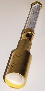 LED Strobe Bottle Topper Gold
