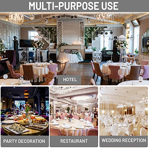 The Baker Celebrations White 10 Inch Round Paper Lace Table Doilies – Decorative Tableware Disposable Papers Placemats thumb #6
