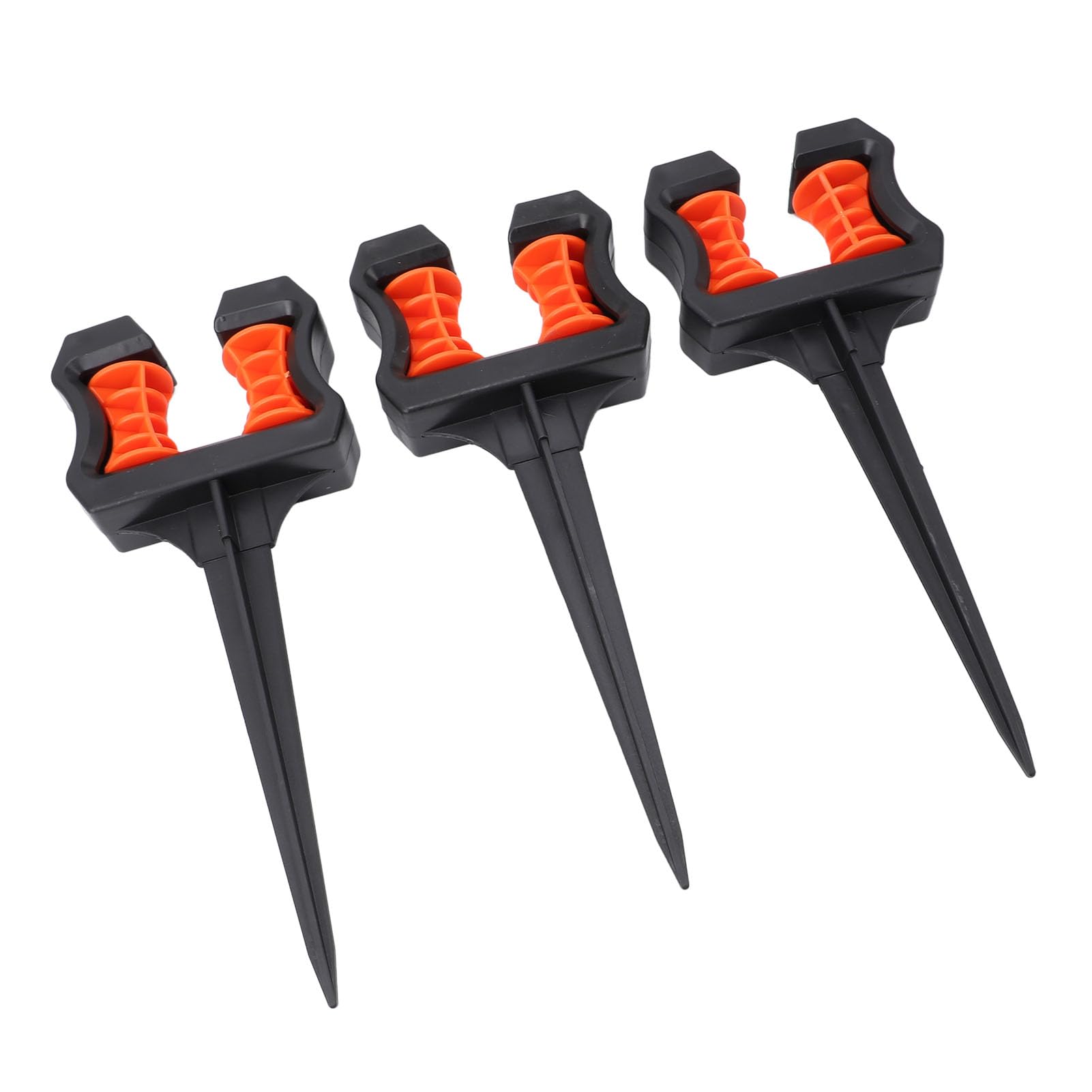 Zunate Garden Hose Guide Stake 3Pcs | Outdoor Hose Positioning Holder Roller for Water Pipe Yard Irrigation