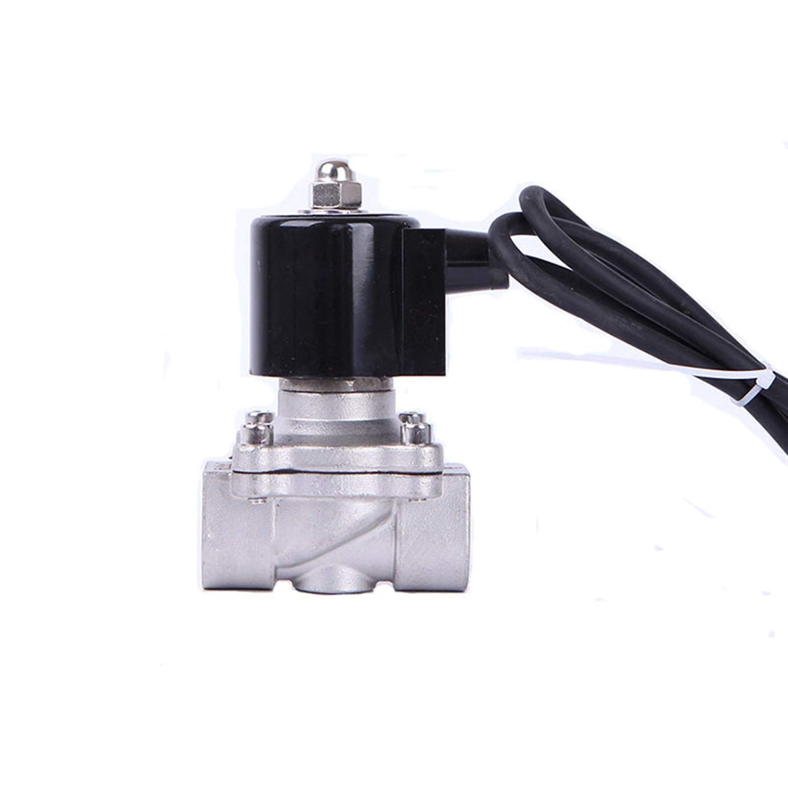 3/4" normalmente cerrado la válvula de solenoide Submarino 220v 12v 110v acero inoxidable NPT BSP,Utilidad Universal(2A 20B NBR,NPT_24VDC)