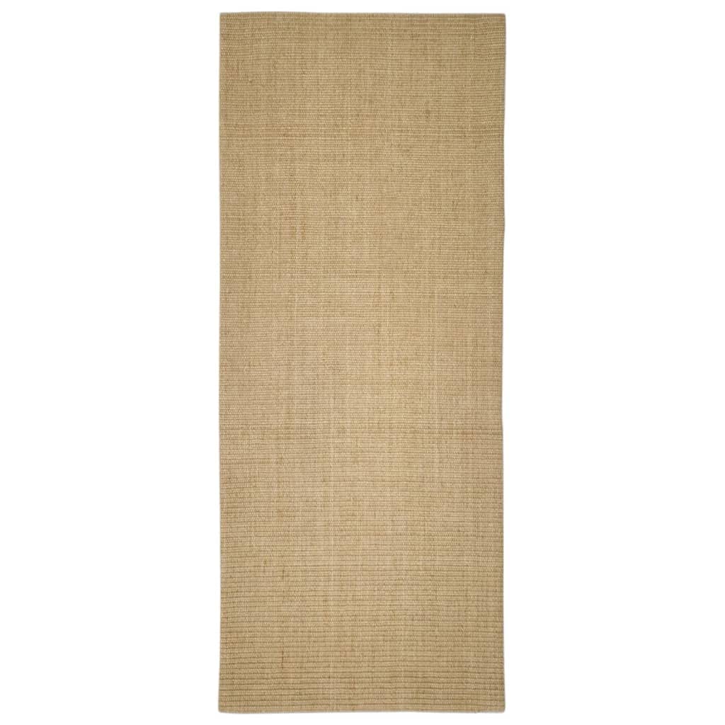 Kratzmatte aus Sisal, 80 x 200 cm, CIADAZ Kratzbaum für große Katzen, Katzenzubehör, Kratzschutz, interaktives Katzenspielzeug