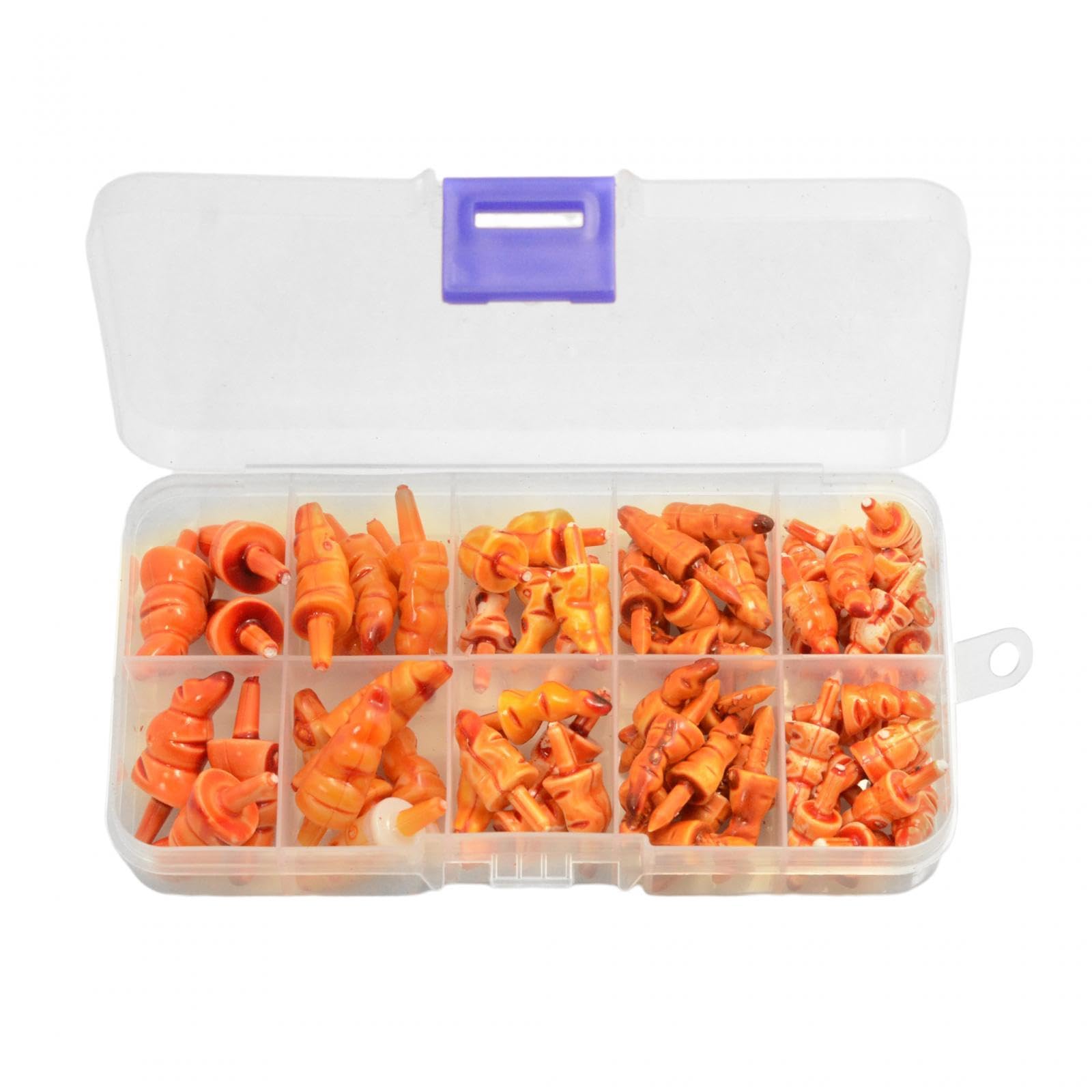 70Pcs Snowman Noses Mini Toy Nose for Plush Animals Santa Claus Dolls Puppet Other Multi-Purpose Crafting Multi-Purpose Craft Supplies Crafts-image-49