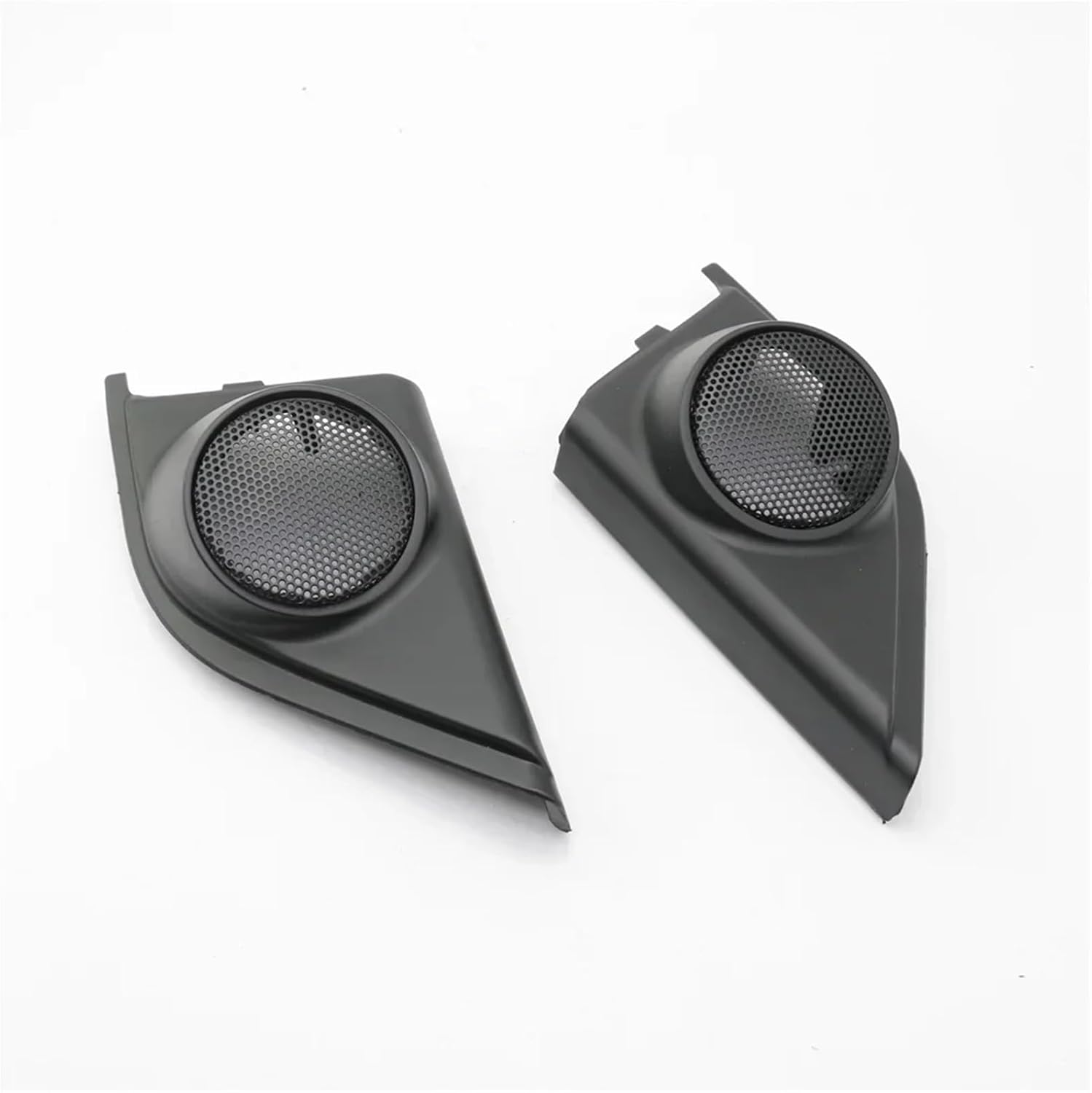 Car Front Door Trumpet Tweeter Speaker Cover 2PCS / Fit for Honda CRV 2012-2016 Car Tweeter Refitting Audio Door Angle Gum Speaker Cover Boxes Mounts