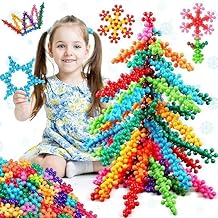 Star Shaped, Star Block Interlocking Blocks Colorful Star Building Blocks Educational Construction Blocks for Kids Multicolor (100 Pcs)