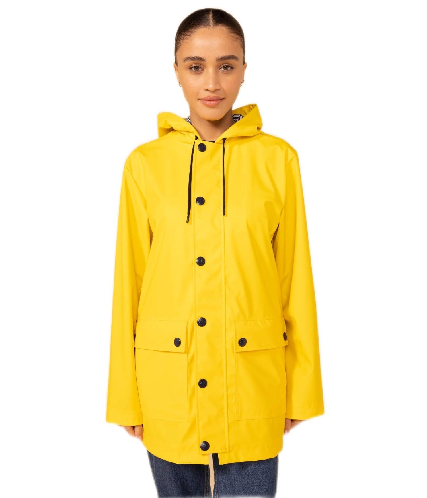 Petit Bateau Damen A089l Gewachster Mantel (1er Pack)