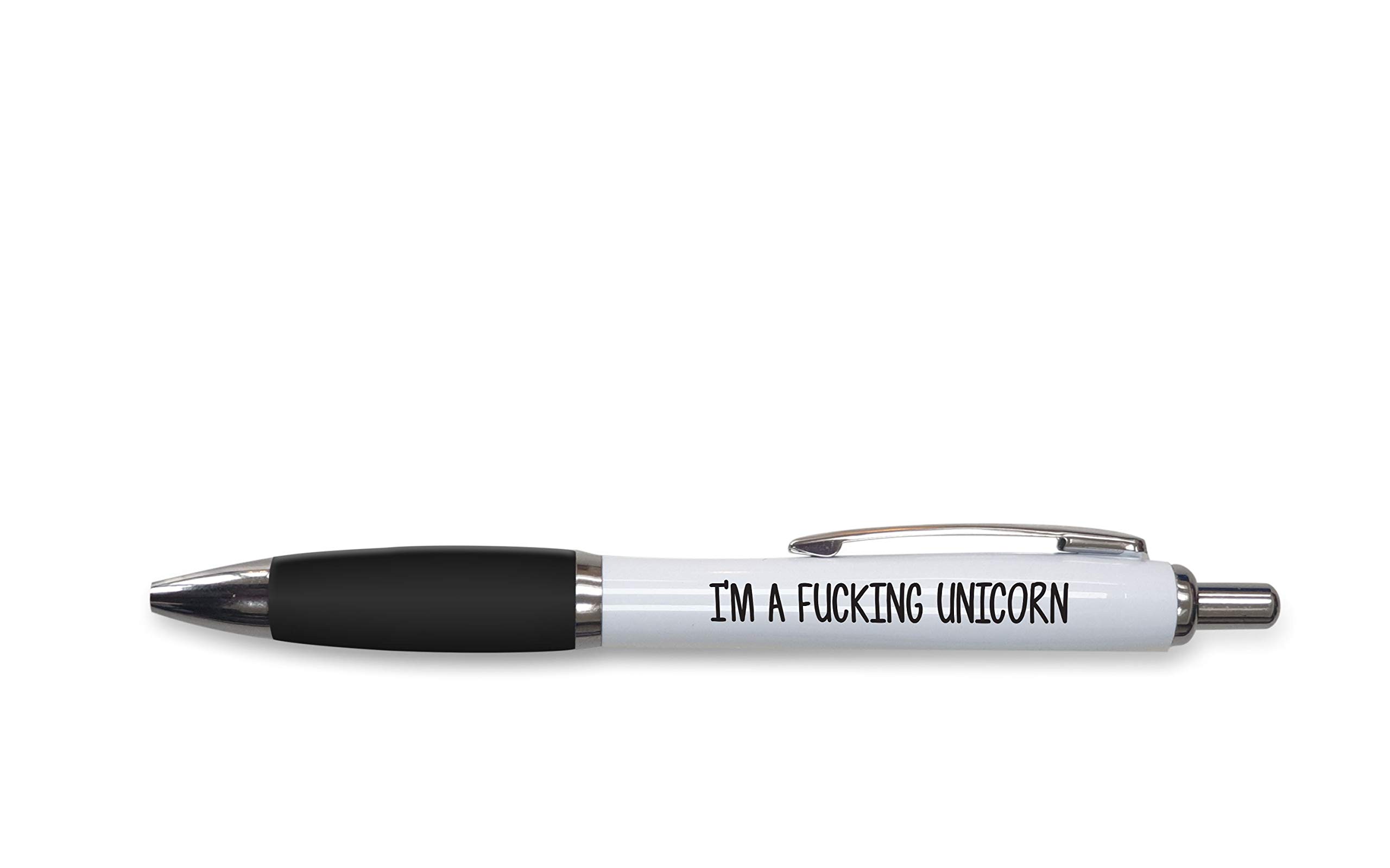 Rude Pens For Adults | Funny Boss Gifts Leaving Presents For Colleagues | Silly Ballpoint Pen Novelty Funky Stationery Quirky Gift Office Desk Accessories (Black_PAP20)
