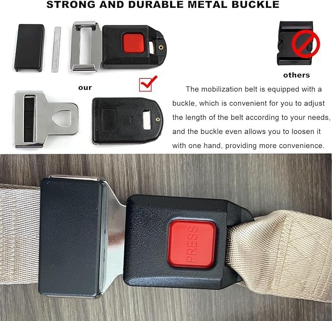 Miniatura 6 de HHCCTEO Correa de 9.8 pies para terapia física, para terapia física, rehabilitación, estiramiento, tracción manual