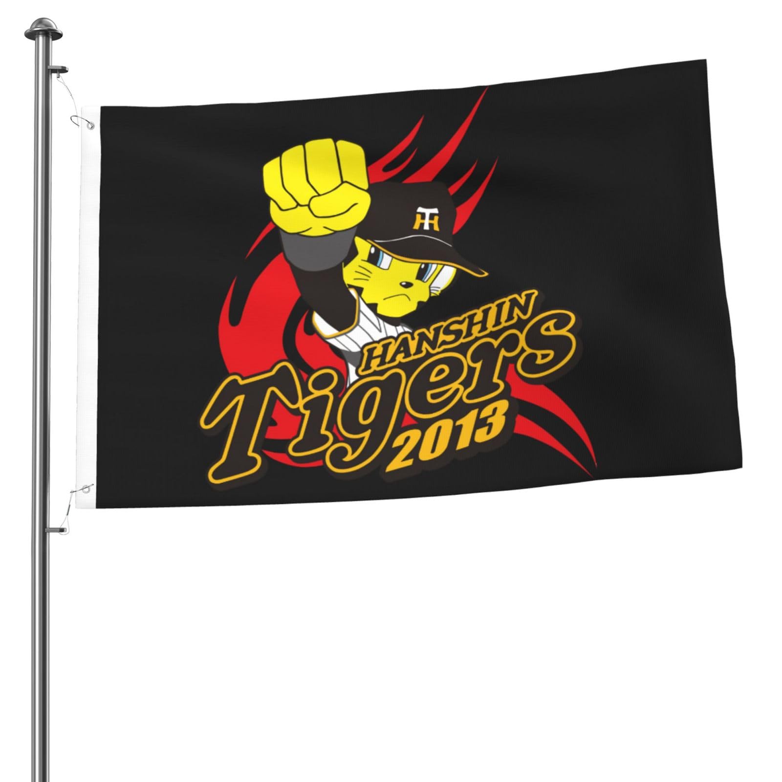 Amazon.co.jp: 応援フラッグ 阪神 タイガース 歴代 ロゴ 野球旗 