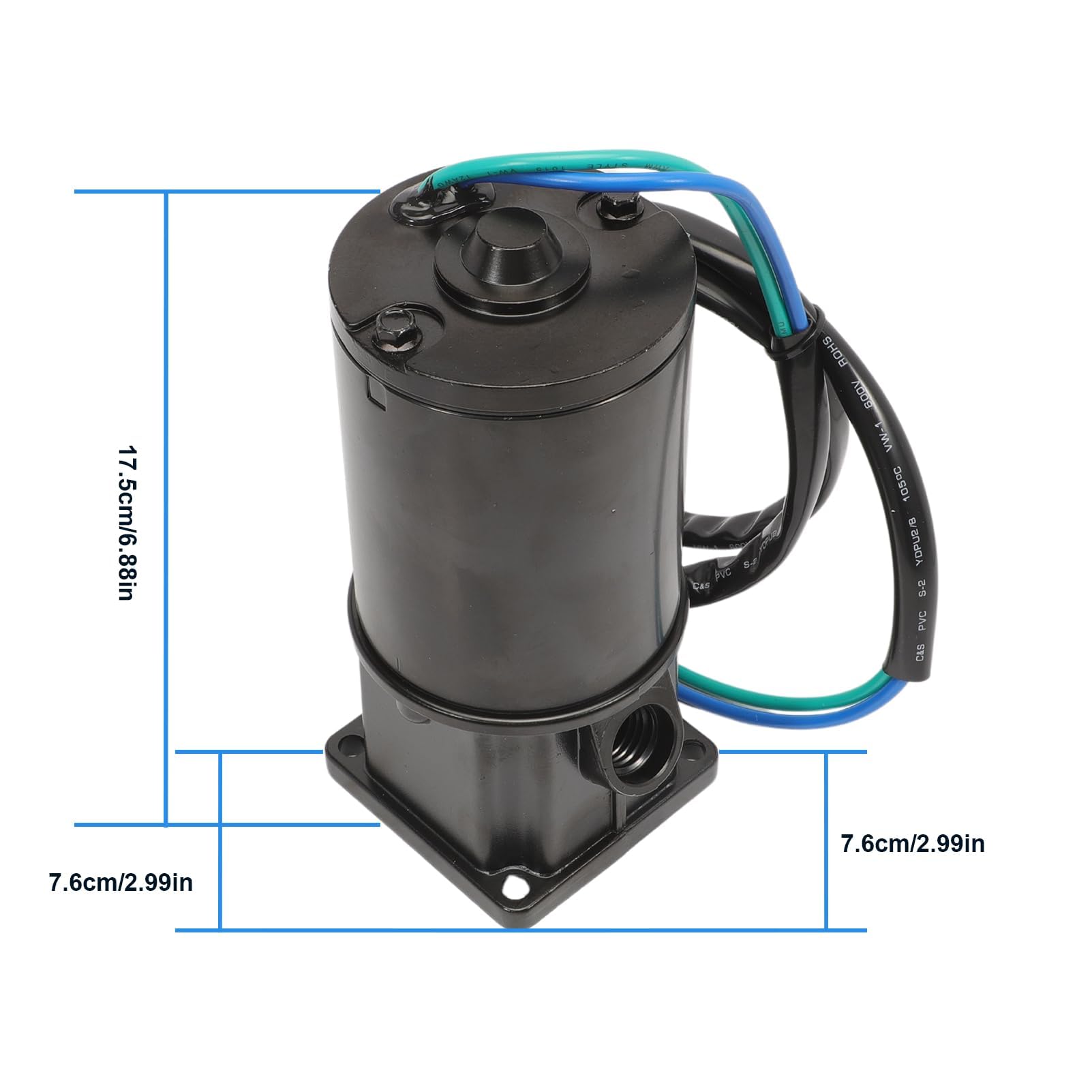 Motor de ajuste de inclinación 809885a1 para Force MerCury Marine 50-150 CV Tilt Trim Motor 809885a2 809885t2 819479a1 819480a1 885654t1