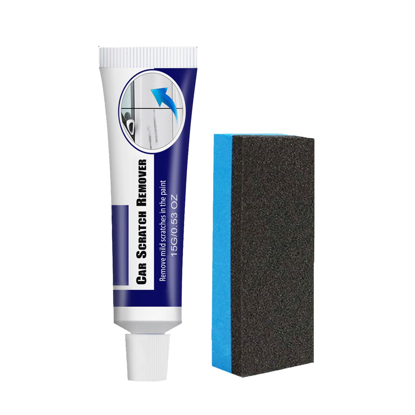 Whoasyst Car Scratch Repair Solution Paint Restoration Automotive Set Perfect for Daily Maintenance Remover