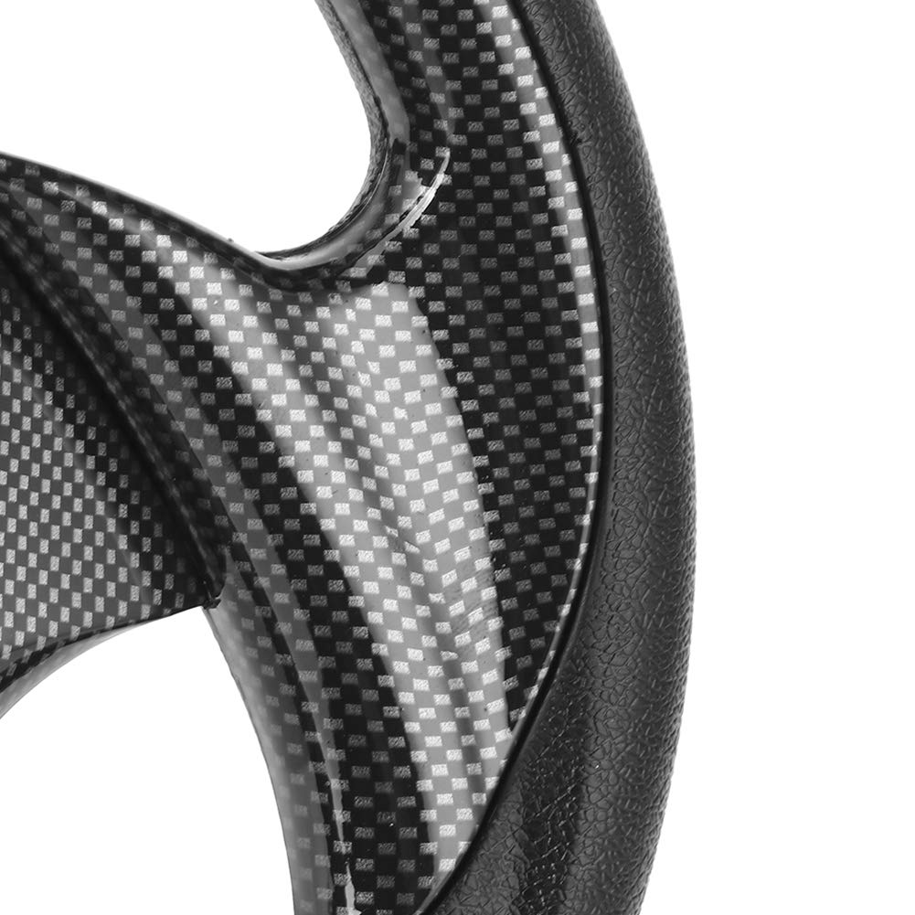 Kierownica 320 Mm, Lekka PU dla Wygodnego Chwytu (Carbon Texture)