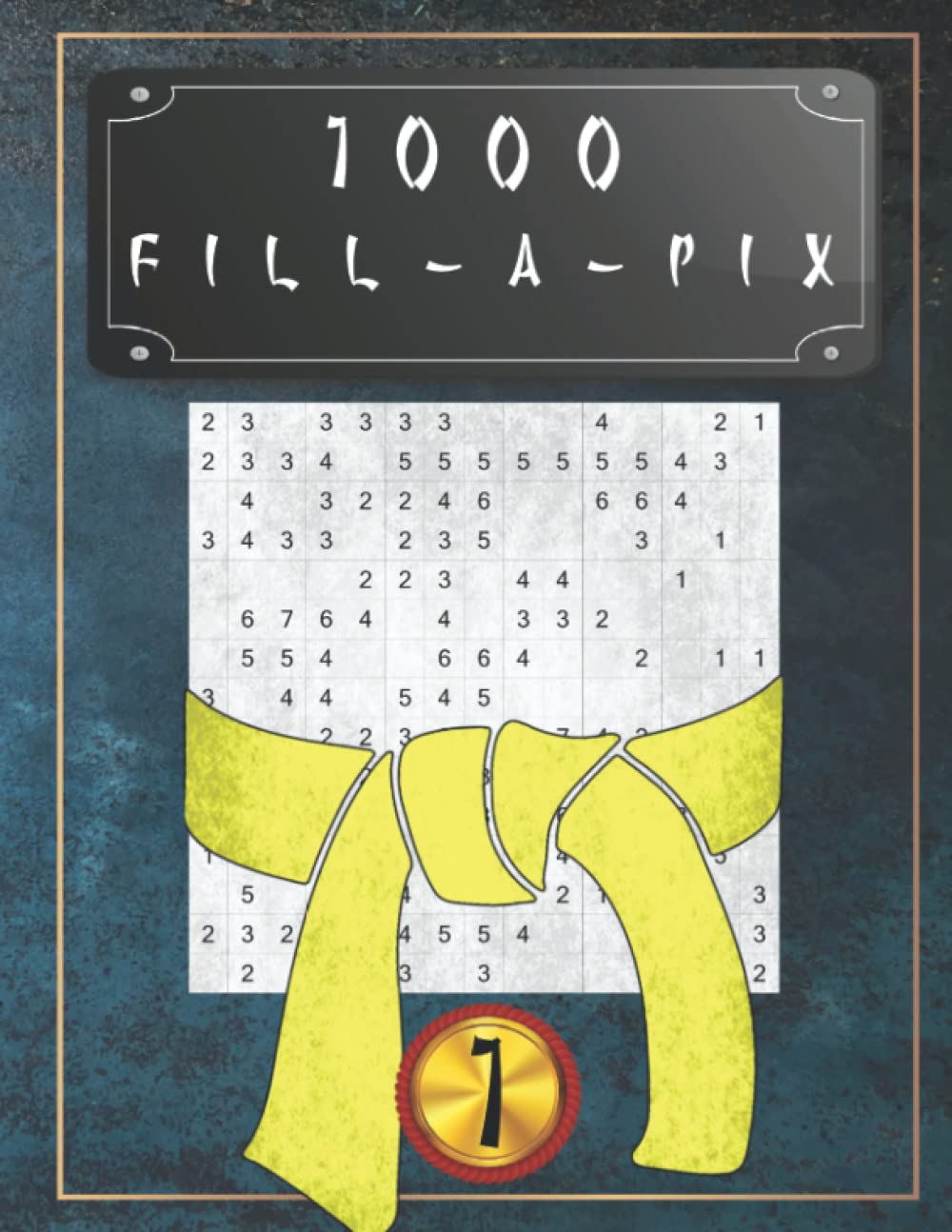 1000 Fill-a-Pix Vol. 1: Rompecabezas japonés: rompecabezas y entrenamiento cerebral - Nivel: fácil (Spanish Edition)