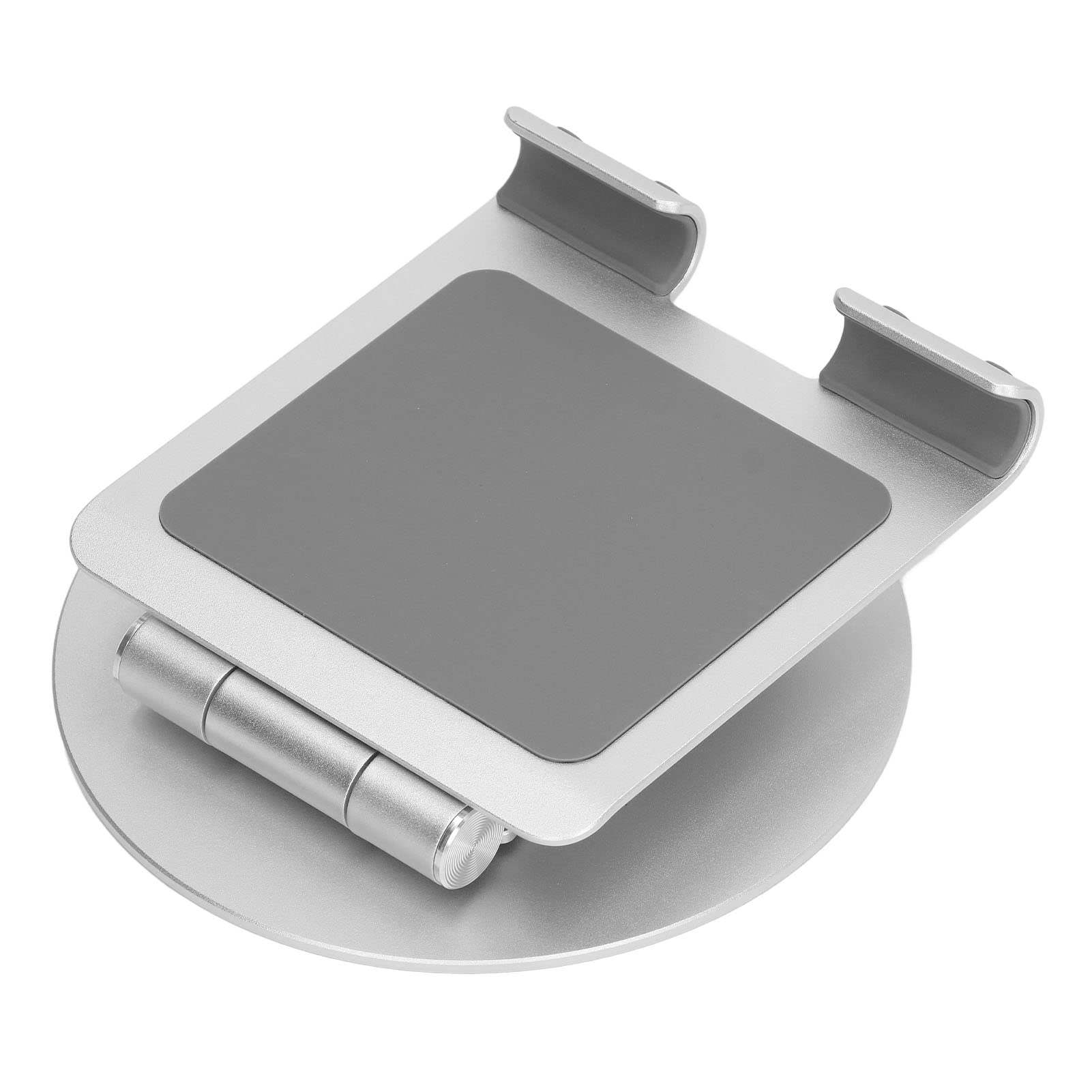 Soporte Ajustable para teléfono con rotación de 360° |para Escritorio/portátil/Tableta (Silver)