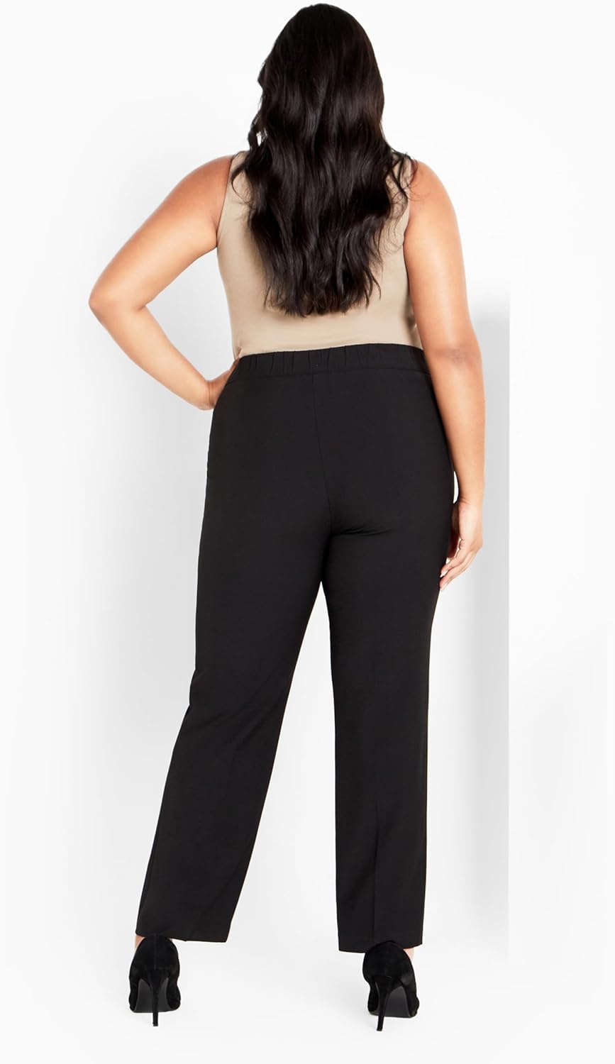 Avenue Women's Plus Size Cool Hand Pant Black