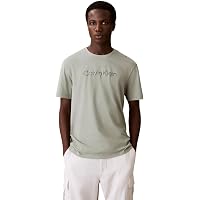 Calvin Klein Uomo T-Shirt Maniche Corte Sportswear con Scollo Rotondo