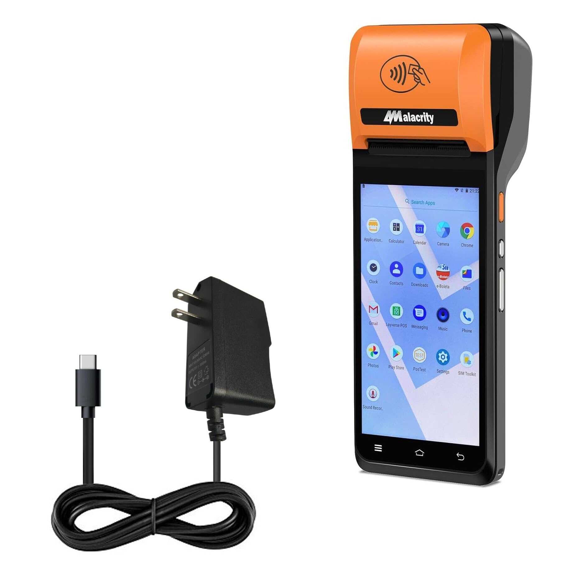 BoxWave Charger Compatible with Alacrity CO-Q50 NFC (5.5 in) - Wall Charger Direct (5W), Wall Plug Charger