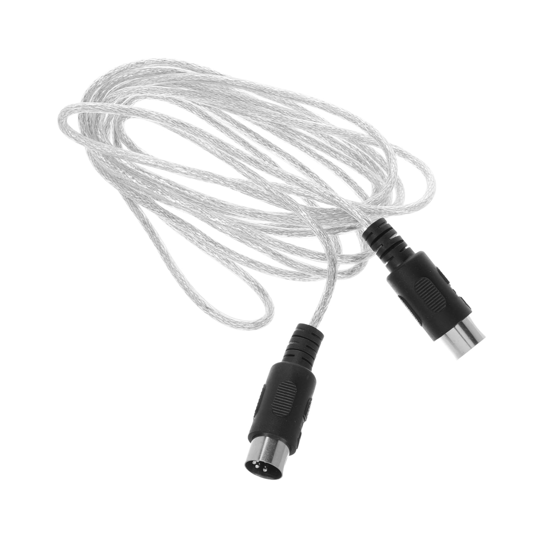 VICASKY 5-pin Midi Cable Midi Music Line Low Profile Keyboard Controller Extension Cord