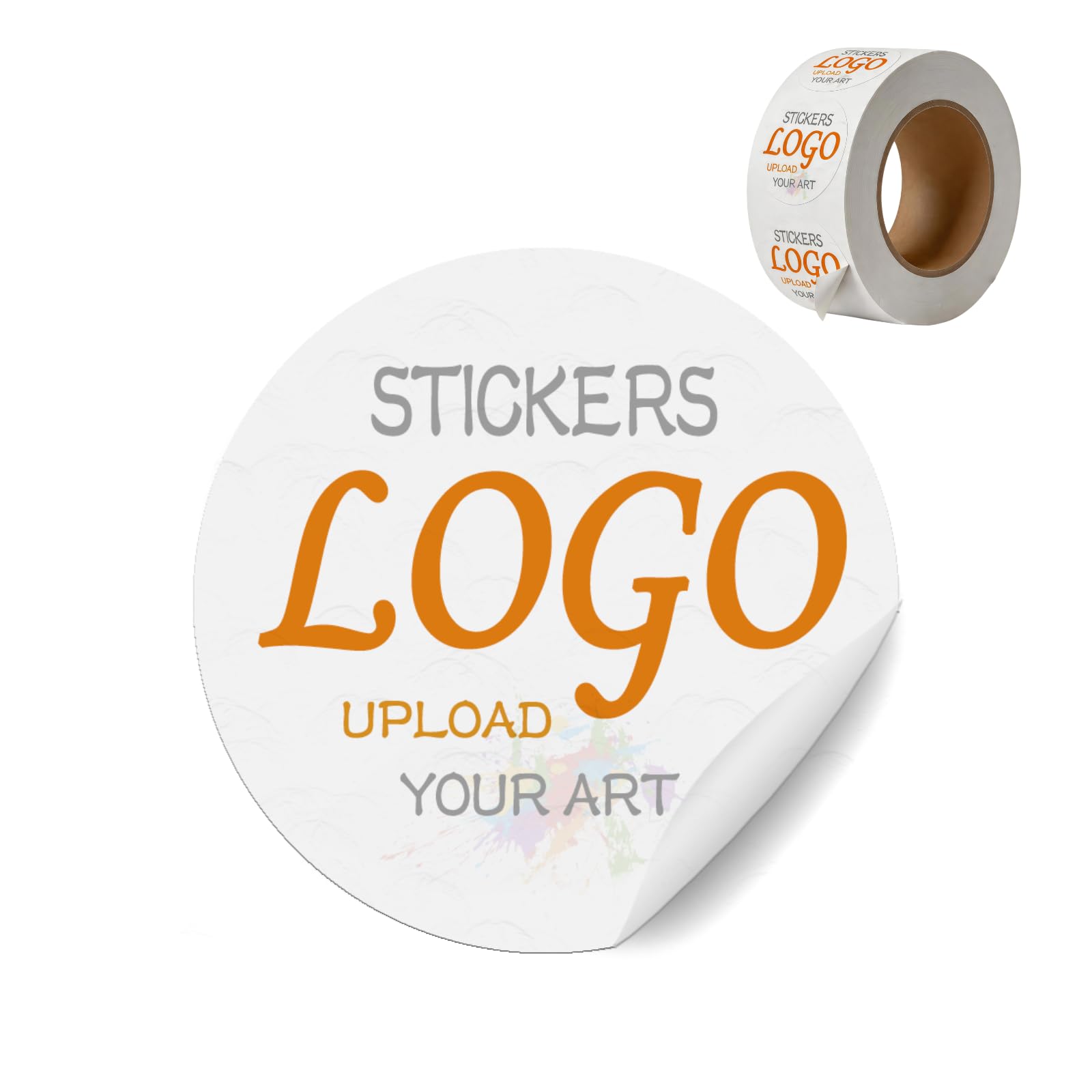 200/500/1000 Pcs Personalised Stickers-Custom Stickers