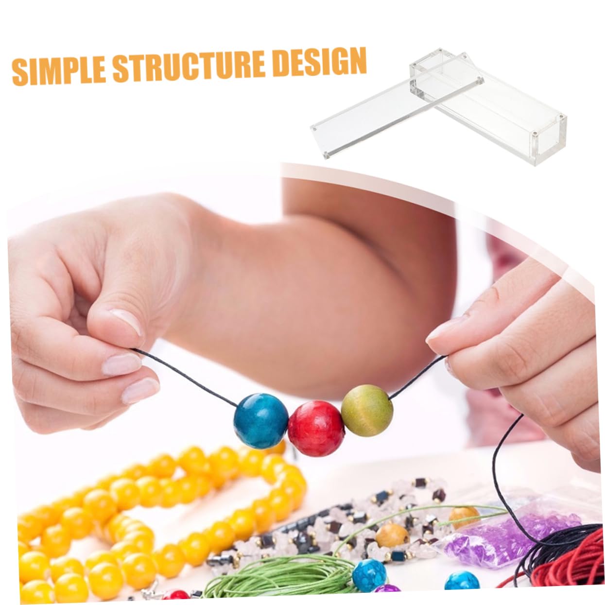 ibasenice 6pezzi Scatola Organizer Trasparente Per Dadi Magnetica Contenitore Compatto Acrilico Per Dadi Design Elegante e Facile Da Usare Per Stanza Da Gioco e Decorazioni Casa