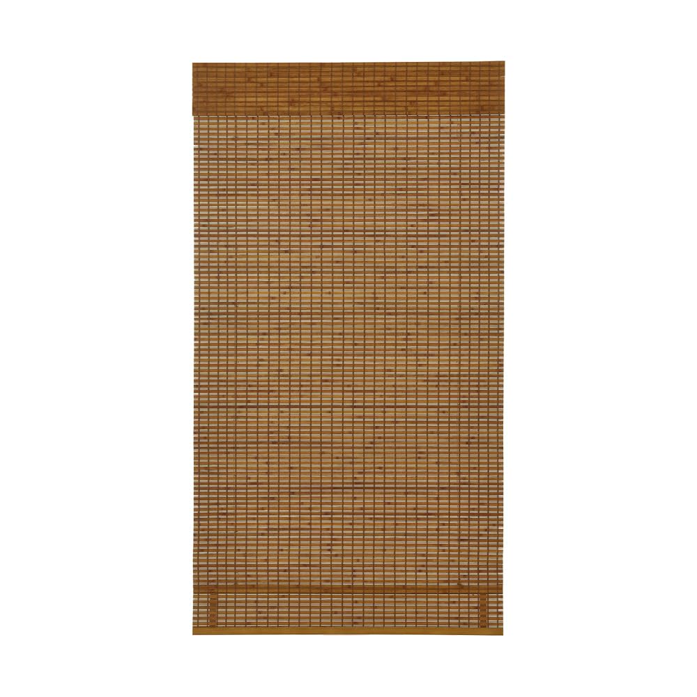 Sedona Cordless Bamboo Roman Shades (Oak 34 in. W x 64 in. L)