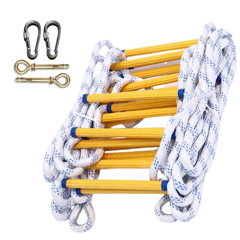 Rope Ladder For 2-5 Story Homes - Flame Resistant(15m/49ft)