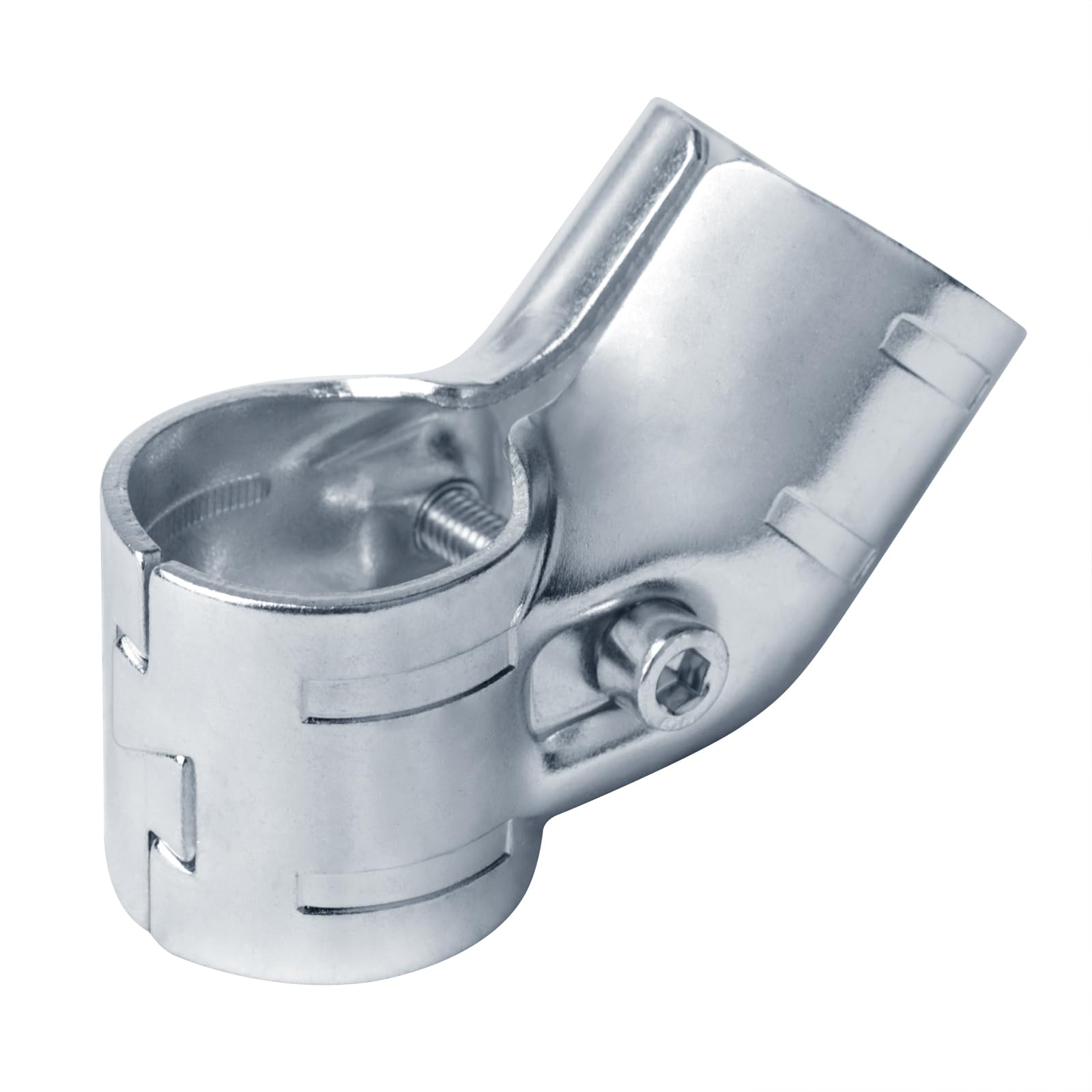 8 Sets 1-1/4" x 1-1/4" O.D. 45 Degree Conduit Clamp Fittings Connectors Clamps