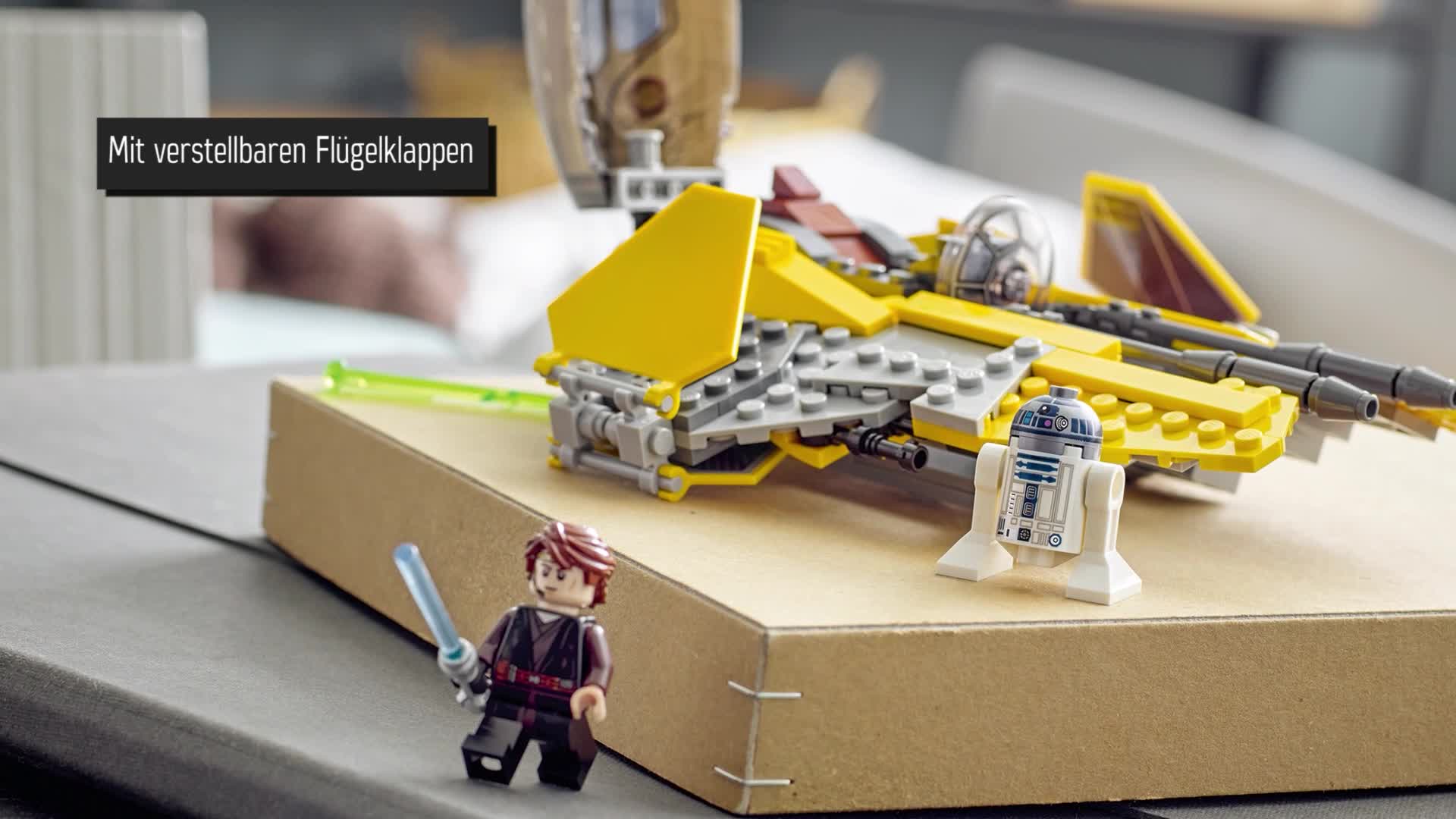 LEGO 75281 Star Wars Anakins Jedi Interceptor, Bauset mit R2-D2 – Bild 8