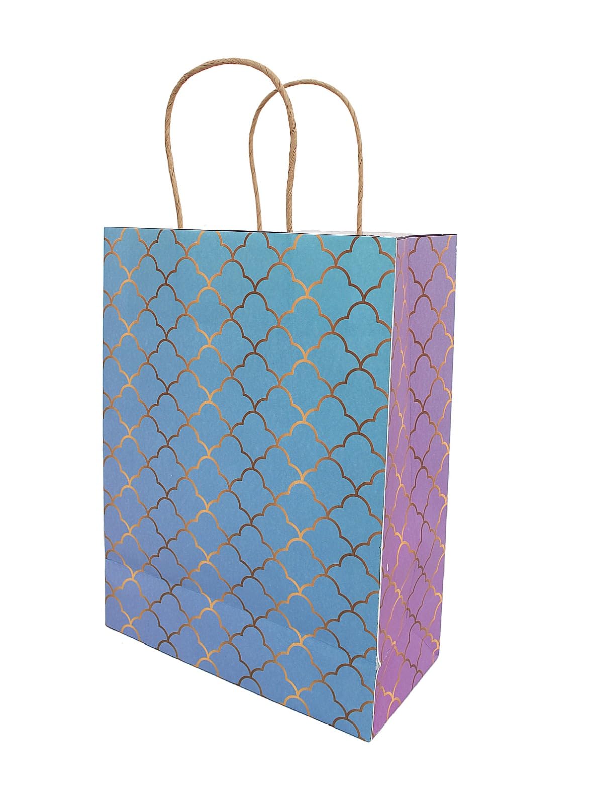 Skywalk Gift Bags-Small Paper Bags For Return Gifts-Party Favor Goodie Bags, Medium Carry Bags Size 7.5X3.5X10 Inches For Gifting, Paper Gift Covers- Paper Bags (Pack Of 5,Shell Badhni),Multi (B0CY8L1BCK) Amazon Price History, Amazon Price Tracker